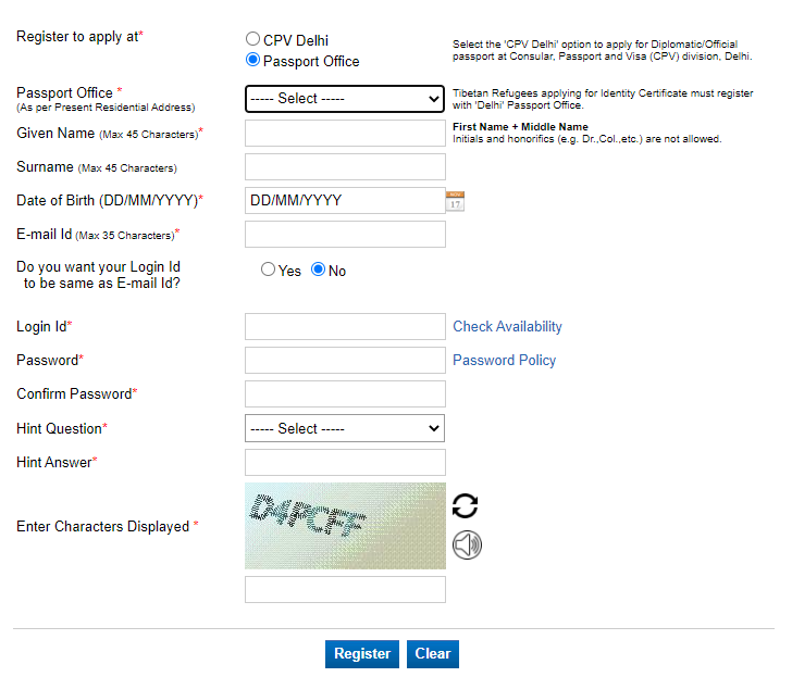 Passport online application and renewal explained