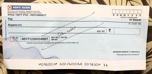 What is a cancelled cheque? Meaning, image and purpose